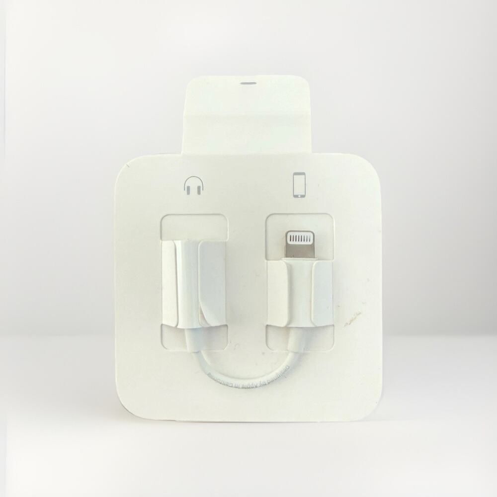 New Genuine Apple Headphone Ear Buds Corded Lightning White Open Box Brand New - Picture 4 of 4
